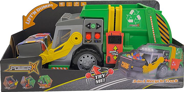 Actual product image PowerX Power X - Electronic 3-in-1 Recycler with lights and sounds, 46 cm - (20409)