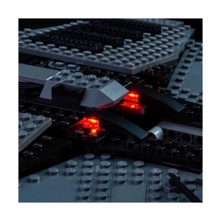 Actual product image Light my bricks LEGO® Star Wars The Justifier #75323 Light Kit