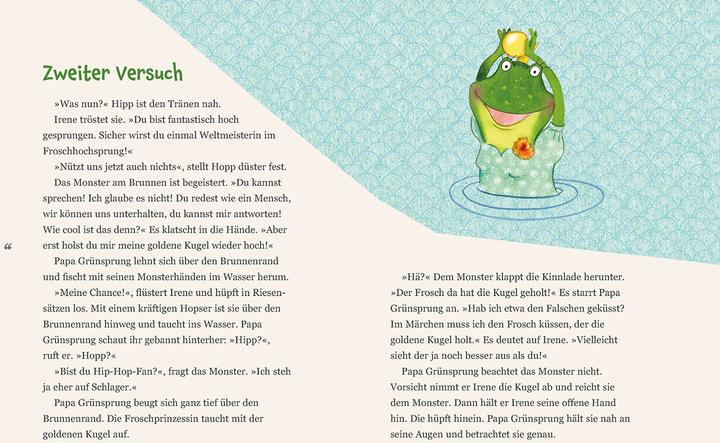 Produktbild Der Froschkönig - was wirklich geschah: Hipp und Hopp retten Papa Grünsprung (Deutsch, Gerlis Zillgens, Katja Jäger, 2017)