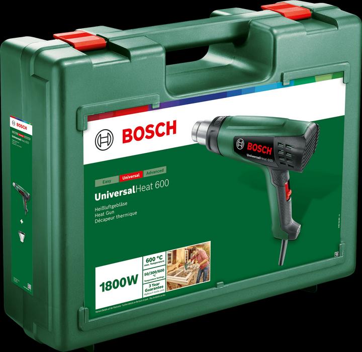 Produktbild Bosch Home & Garden Heißluftgebläse UniversalHeat 600 mit Koffer