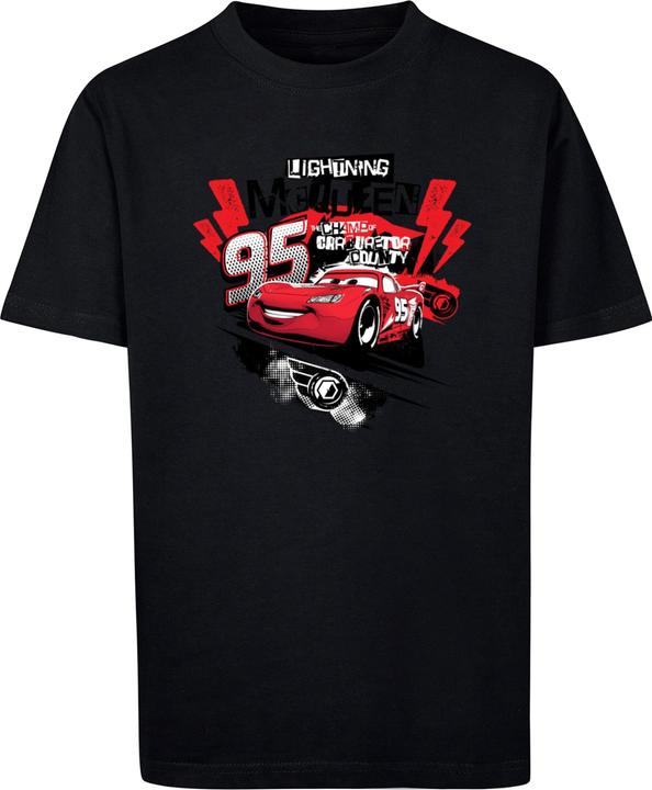 Absolute Cult Kids Cars - Lightning McQueen Collage T-Shirt - 133307 (158, 164)