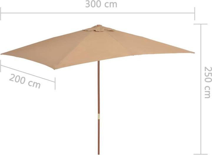 Immagine prodotto vidaXL Sonnenschirm (3 m)