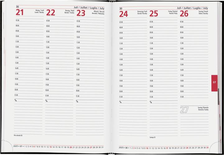 Valori nutrizionali e ingredienti Biella Agende business Registra 7 (17 x 24 cm)