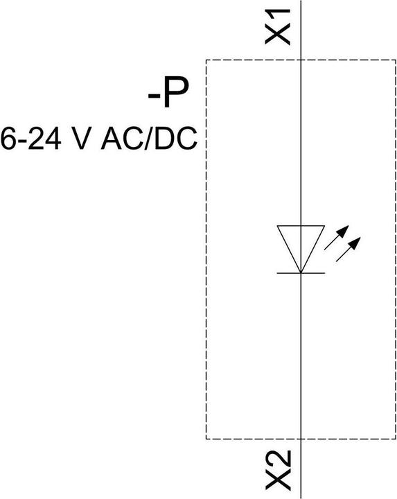 Produktbild Siemens LED module white front plate mounting