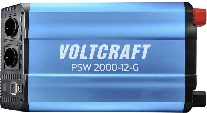 Produktbild Voltcraft Wechselrichter PSW 2000-12-G 2000 W 12 V/DC - 230 V/AC reine Sinuswell