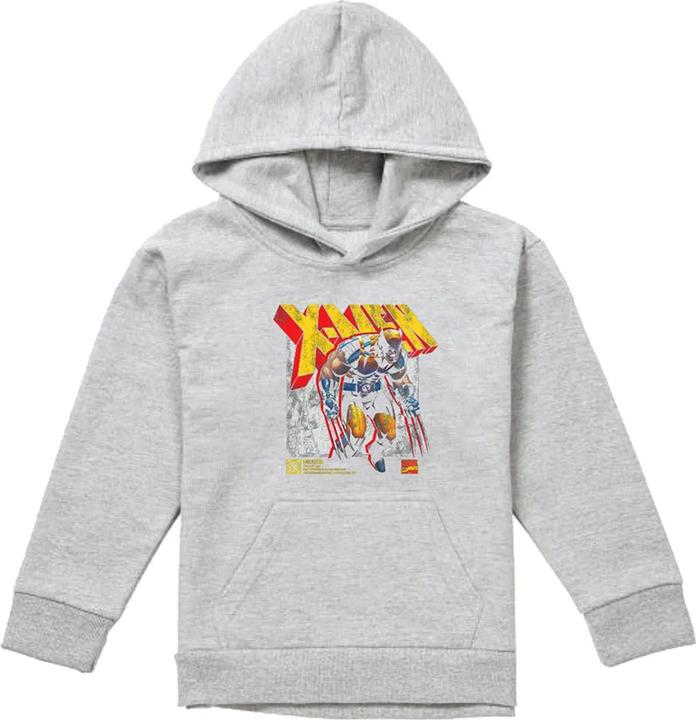 Produktbild X-Man Info Kapuzenpullover Zum Überziehen meliert (152, 158)