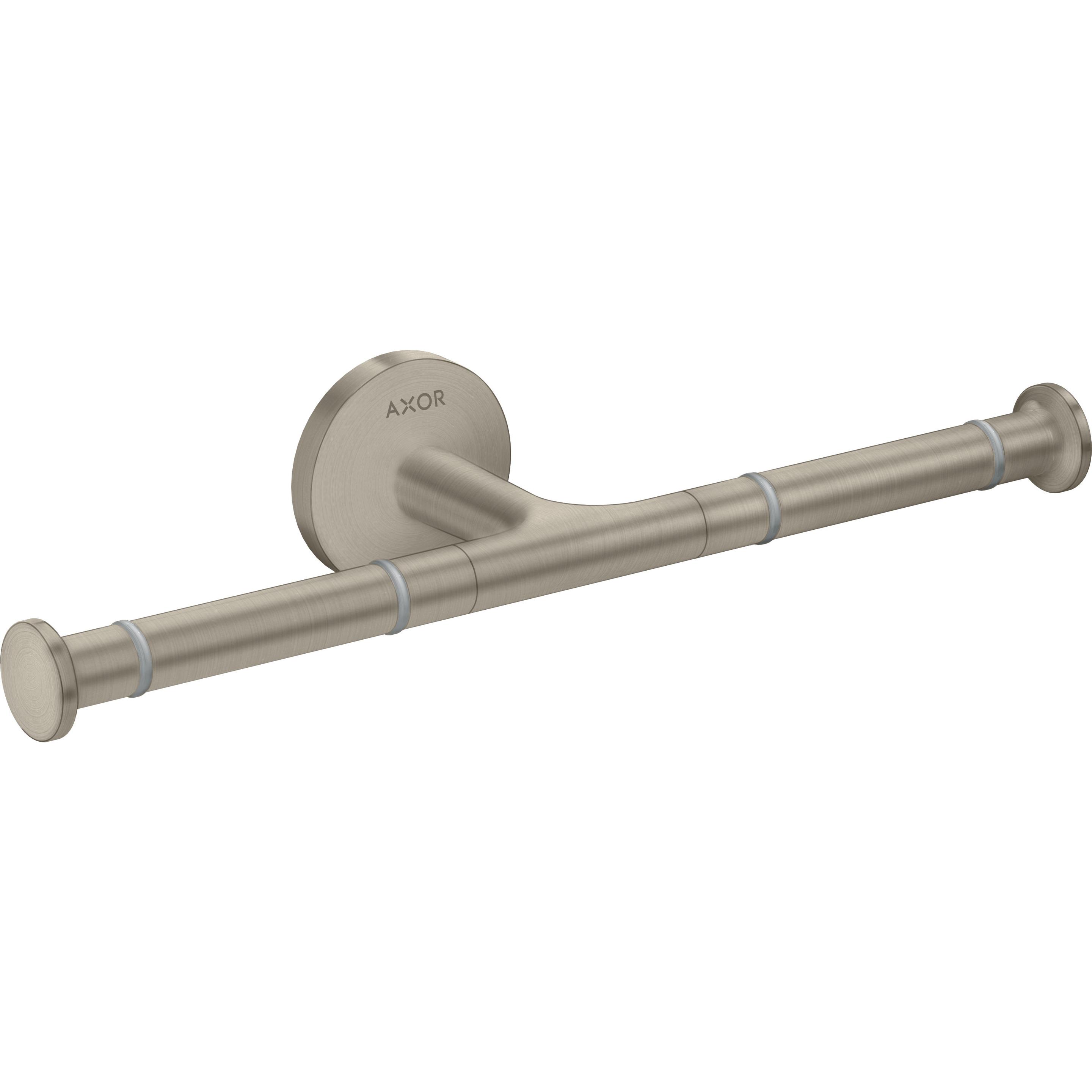 Axor, Toilettenpapierhalter, WC-Papierhalter Universal Circular doppelt brushed nickel