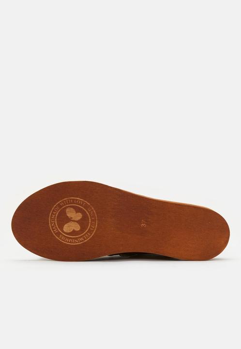 Produktbild Felmini CAROLINA D054 - Flache Sandalen aus echtem Leder mit Wascheffekt und Lederfutter. Nachhaltig produzi (39)