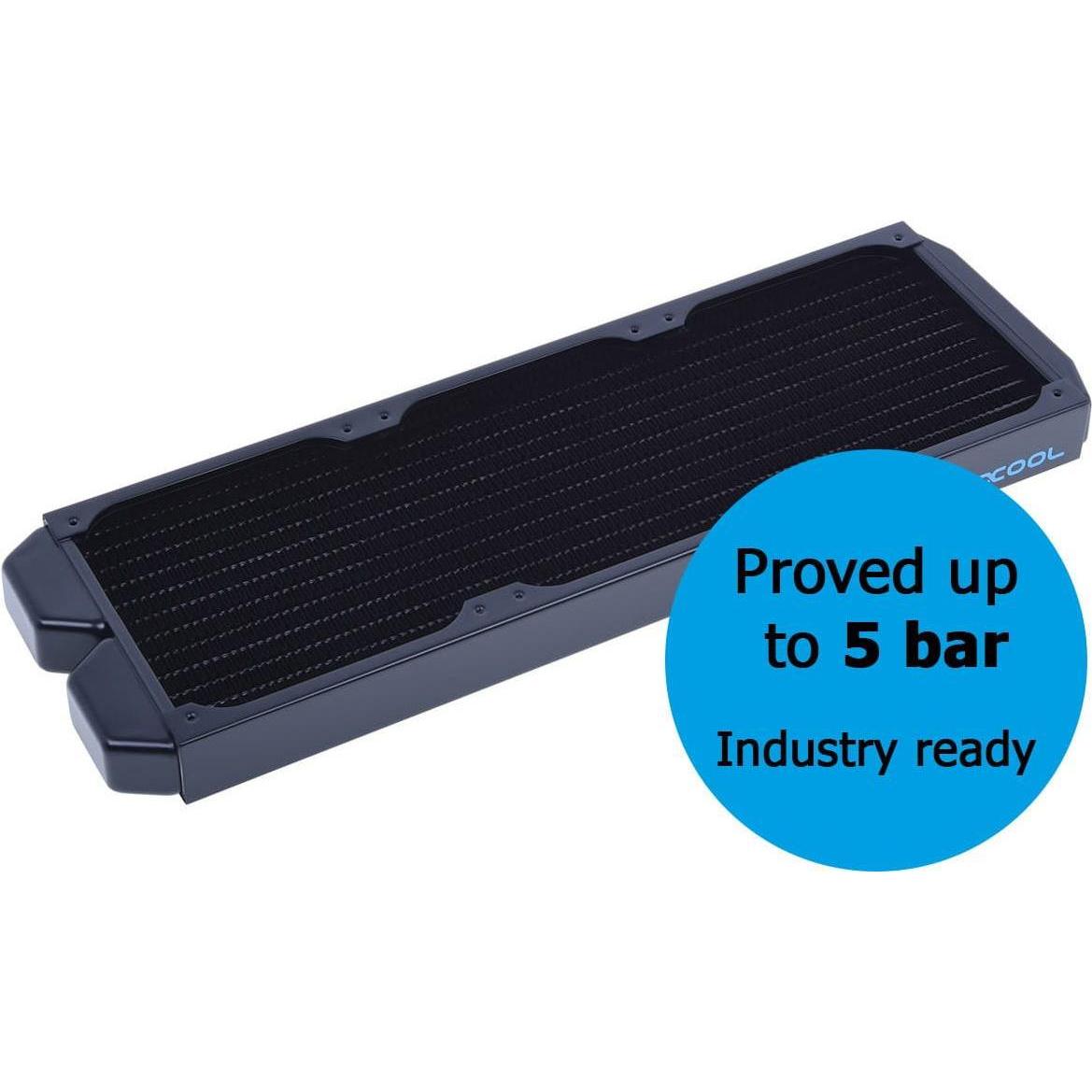 Alphacool NexXxos ST30 Industry HPC Series 360mm Radiator (120 mm), Wasserkühlung Radiator, Schwarz
