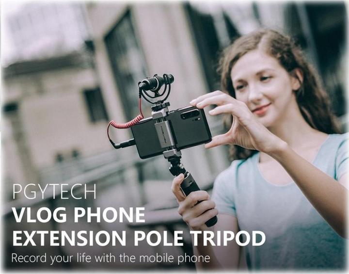 Productafbeelding Pgytech Driepoot VLOG Telefoon Verlengpaal