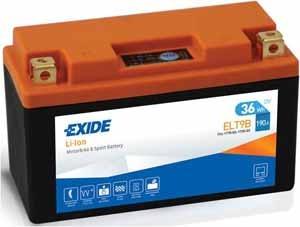 Immagine prodotto Exide ELT9B (3 Ah, 190 A, 12 V)