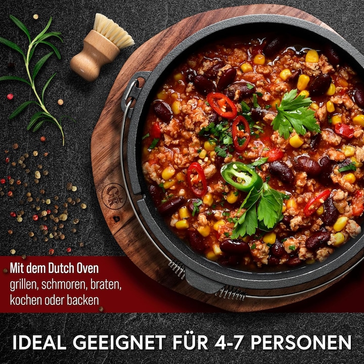 Actual product image Gusskönig Dutch Oven Set