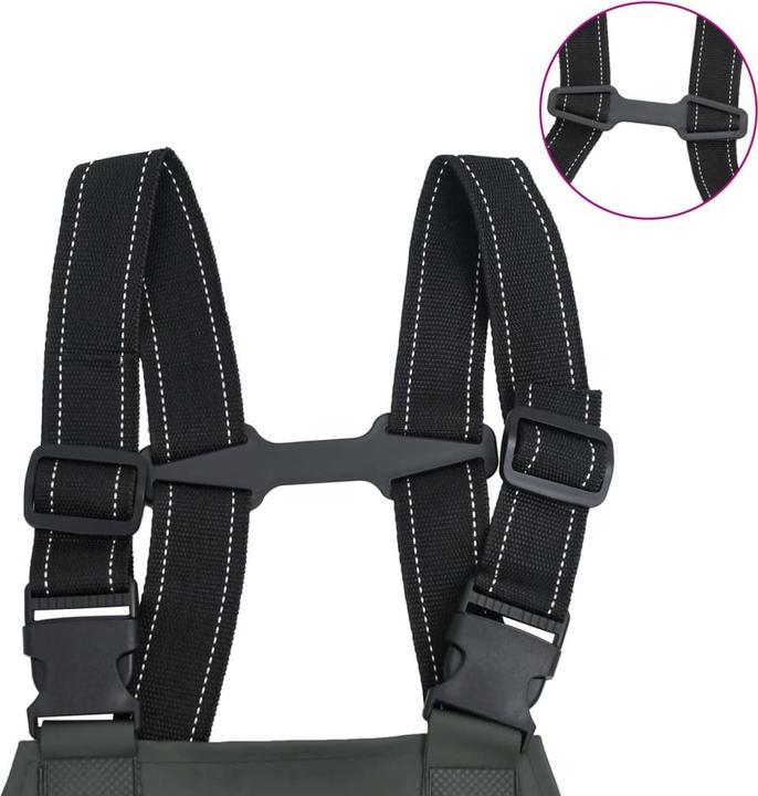 Actual product image vidaXL Waders with boots (40)