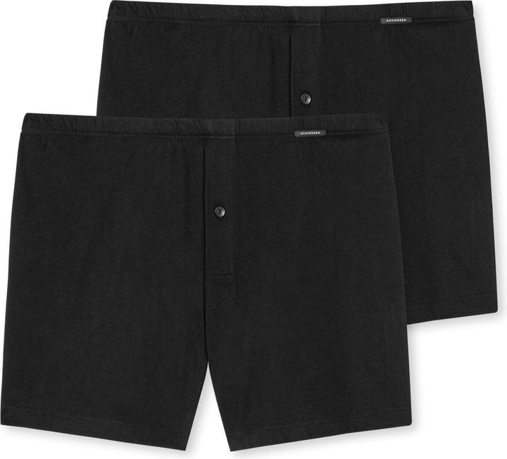 Produktbild Schiesser 2er Pack Singel-Jersey Boxershorts (S, 2er Pack)