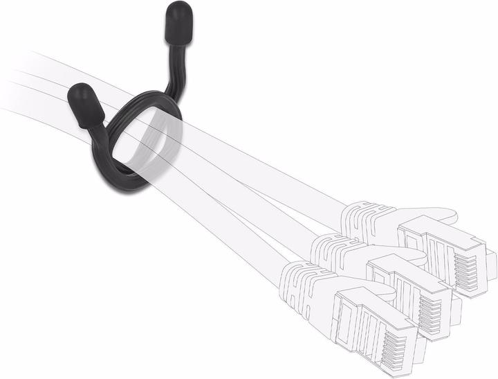 Produktbild Delock Kabelbinder 150mm x 4mm Mehrfarbig, 10 Stück (Kunststoffkabelbinder, 150 mm, 10 Stk.)