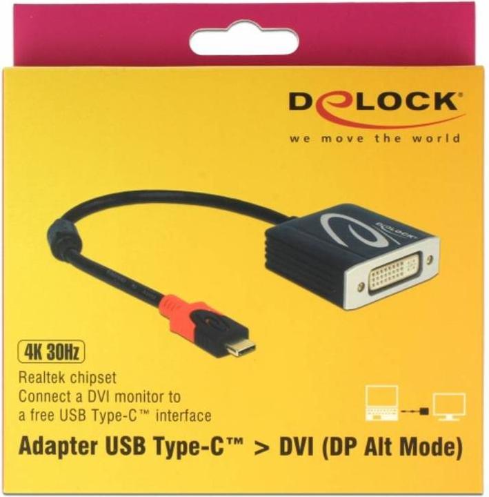 Immagine prodotto Delock Da USB Tipo-C a (DVI, 27.50 cm)