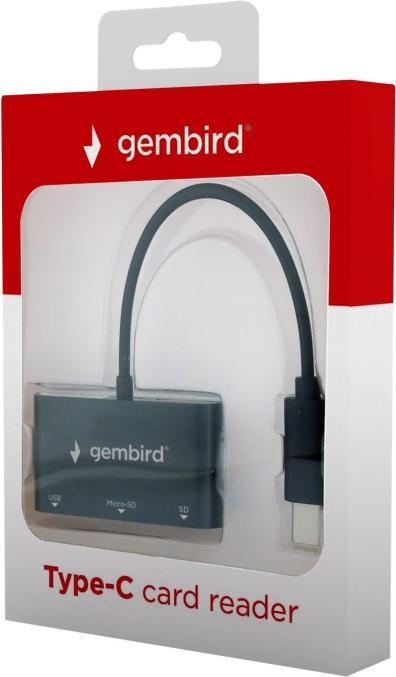 Produktbild Gembird UHB-CR3-02 (USB-C)