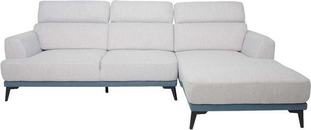 Produktbild Swisshandel24 Sofa, Couch Ecksofa L-Form 3-Sitzer, Liegefläche Nosagfederung Taschenfederkern verstellbar - rechts (3-Sitzer, Ecksofa)