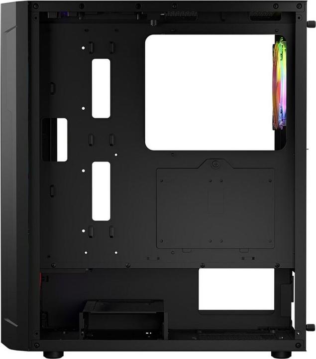 Actual product image Logic ARAMIS ARGB MINIDI USB 3.0 case black (ATX)