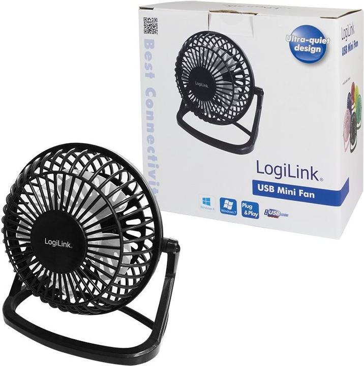 Actual product image LogiLink USB Mini-Ventilator UA0192 (40 dB)