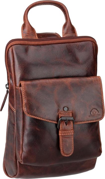Actual product image Greenburry Rugged shoulder bag leather 23 cm