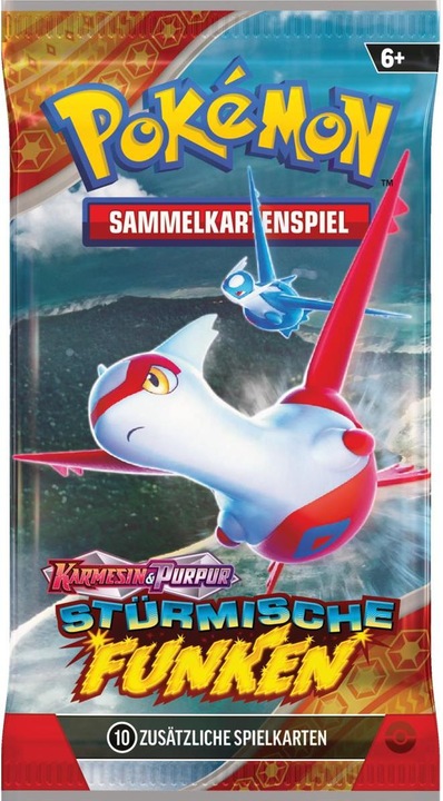 Immagine prodotto Pokémon Stormy Sparks Booster Pack (Tedesco, Pacchetto Booster)