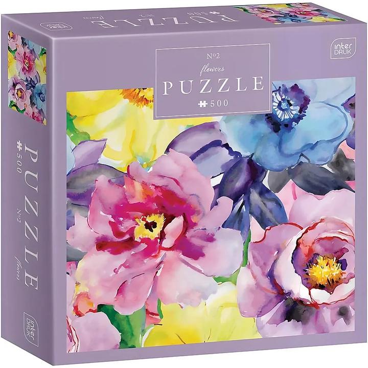 Interdruk Puzzle 500el Flowers 2 (500 pieces)
