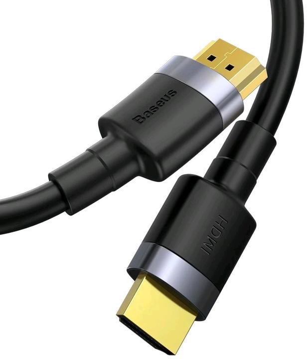 Produktbild Baseus Cafule 4KHDMI Male To 4KHDMI Male Adapter Cable 2m Black (2 m, HDMI, 2.0)