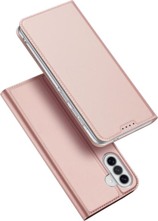 Dux Ducis Samsung Galaxy A57 5G Wallet Cover Stand Card Holder – Pink (Samsung Galaxy A57)