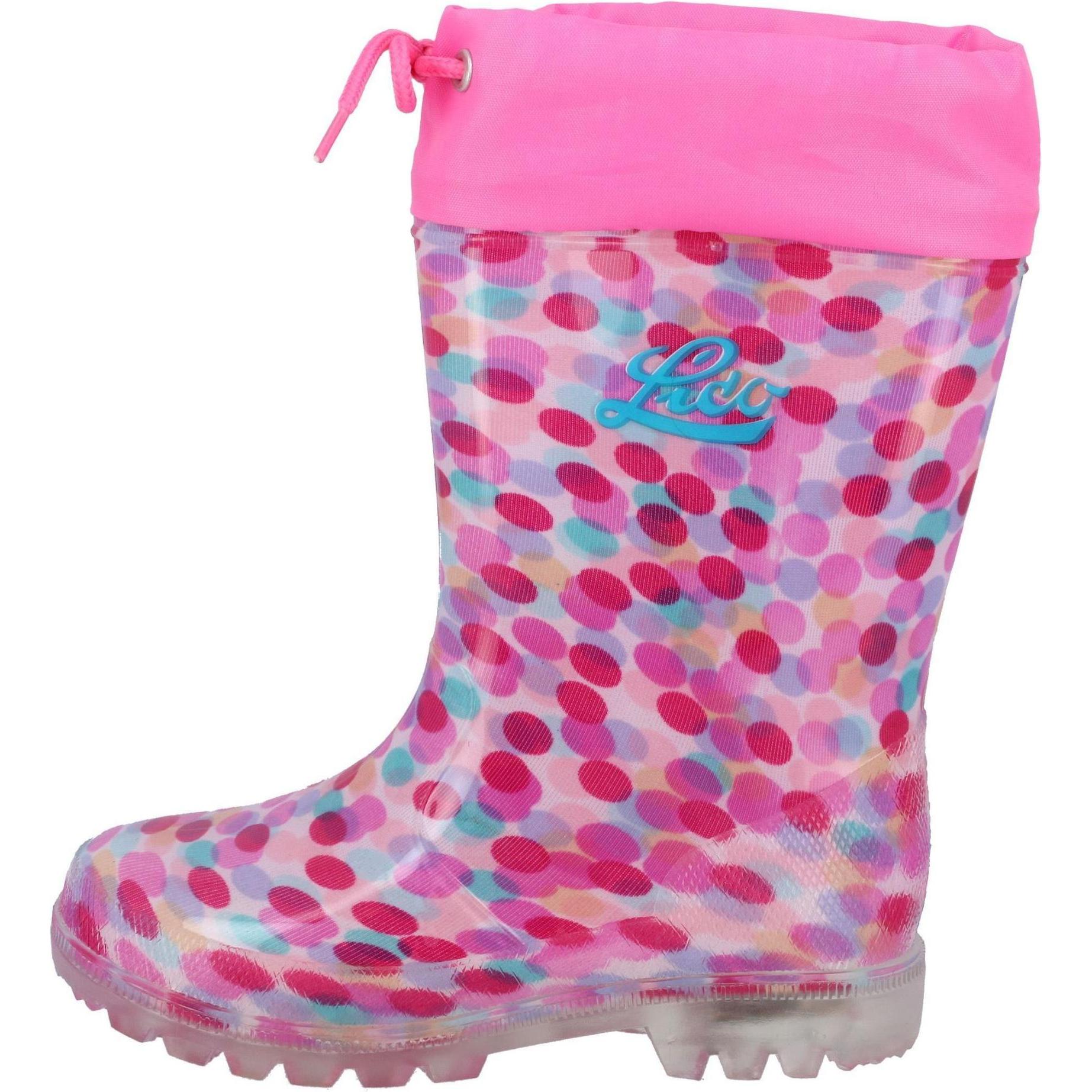 Lico, Mädchen, Gummistiefel, Power Blinky, Rosa, (21)