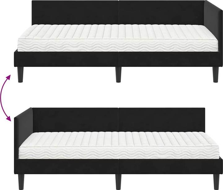 Image du produit vidaXL Modernes Bett (90 x 200 cm)