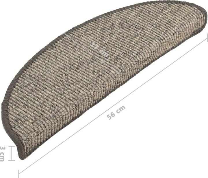 Immagine prodotto vidaXL Stufenmatte (20 x 56 cm)