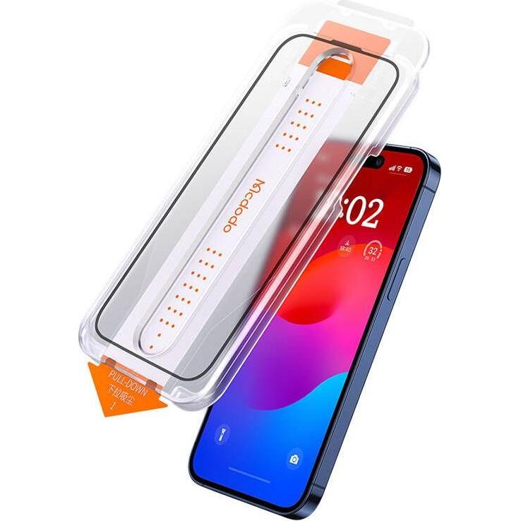 Mcdodo PF-5363 Tempered glass for iPhone 15 Pro Max (1 Stück, Apple iPhone 15 Pro Max), Smartphone Schutzfolie