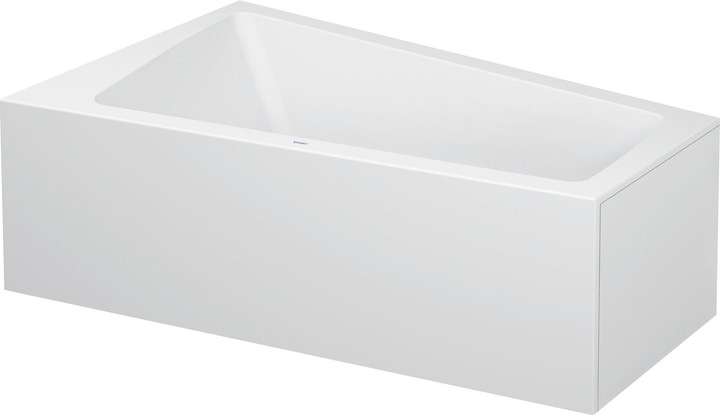 Produktbild Duravit Raumsparbadewanne Paiova 100 x 170 cm wei glatt 700264000000000 (170 l, 170 cm, 100 cm)