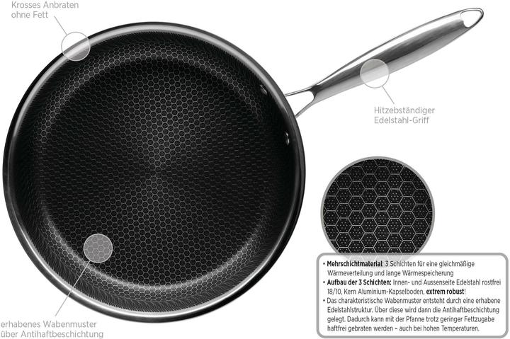 Produktbild Mäser Wokpfanne Hestia (Wok Pfanne, Aluminium, Edelstahl)