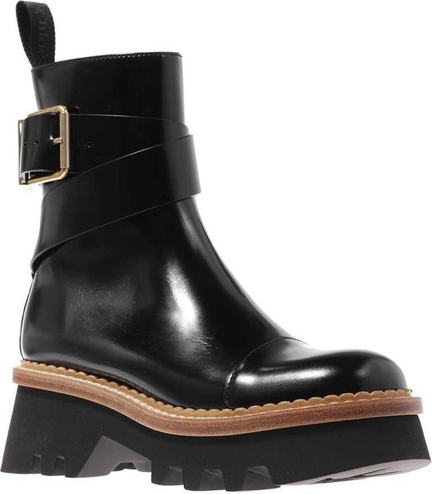 Actual product image Chloé Chlou00e9 Owena Leather Boots (36)