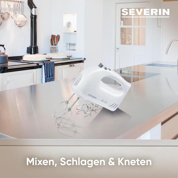 Produktbild Severin Handmixer HM 3820 mit 5 Geschwindigkeitsstufen (300 W)