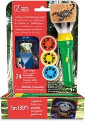 Produktbild Brainstorm Torch and projector - Insects (13 cm)