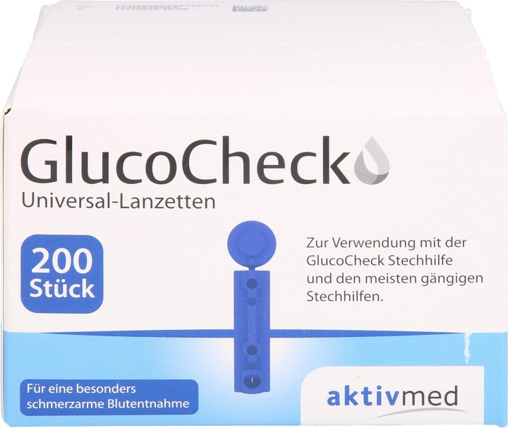 Produktbild Aktivmed GLUCO CHECK Universal-Lanzetten, 200 St LAN (Lanzette)