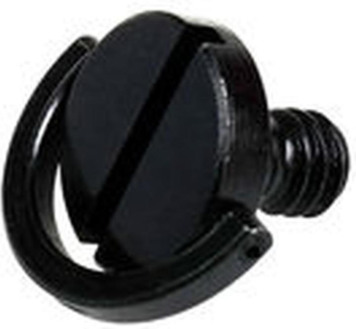 Productafbeelding Caruba 1/4" Schroef met D Ring Zwart (Zwaaihendel)