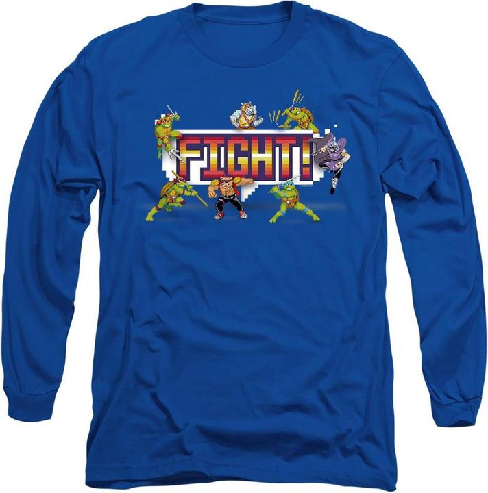 Actual product image Teenage Mutant NT Unisex Adult Arcade Fight T-Shirt (M)