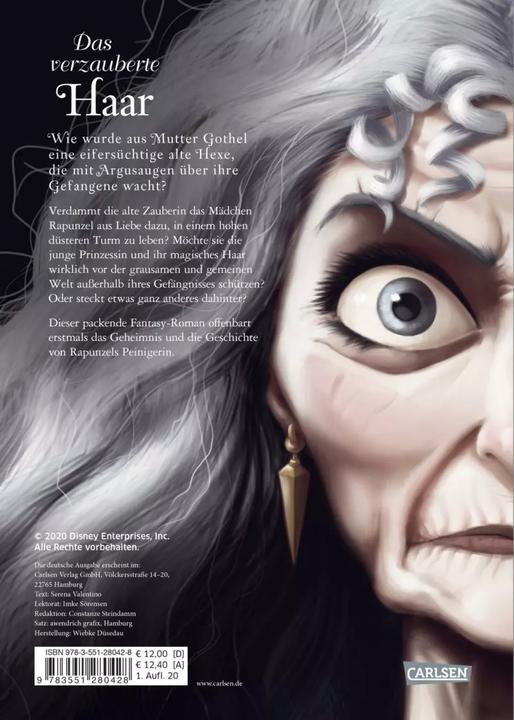 Actual product image Disney - Villains 5: The Enchanted Hair (Walt Disney, Serena Valentino, German)