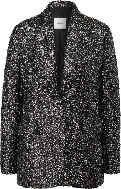 Immagine prodotto s.Oliver Klassischer Blazer mit Pailletten (36)