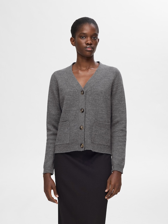 Produktbild Selected Femme 100% Woll Strickjacke (L)