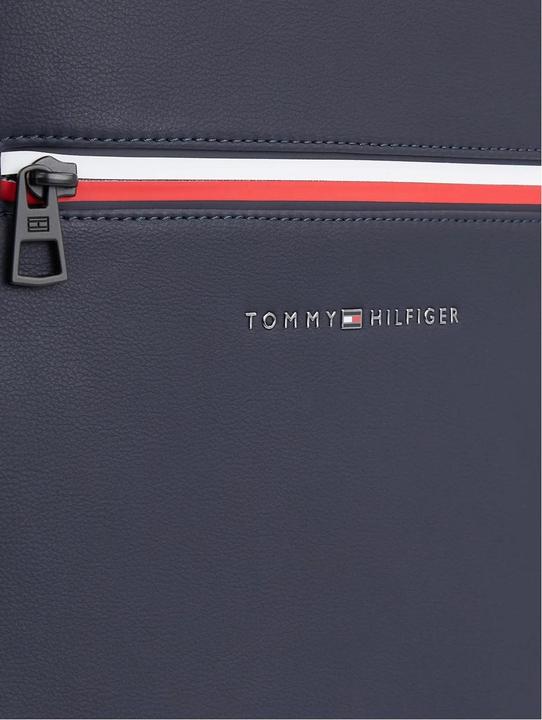 Actual product image Tommy Hilfiger Mens Logo Contrast Zip Backpack