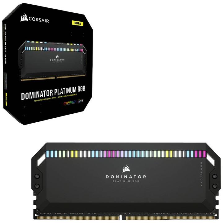 Produktbild Corsair Dominator Platinum RGB (2 x 16GB, 6000 MHz, DDR5-RAM, DIMM)