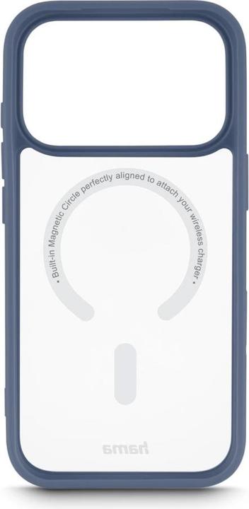 Image du produit Hama Handyhülle "Frame Protect" f iPhone 17 Pro Max, magnetisch, durchsichtig,Bl (Apple iPhone 17 Pro Max)
