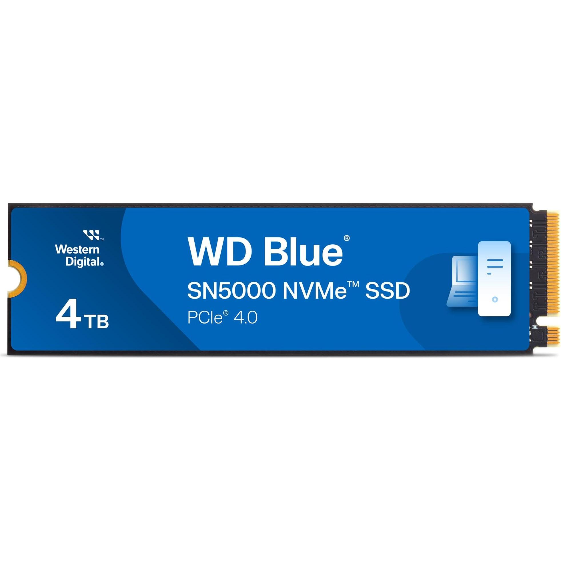 WD Blue SN5000 (4000 GB, M.2 2280), SSD