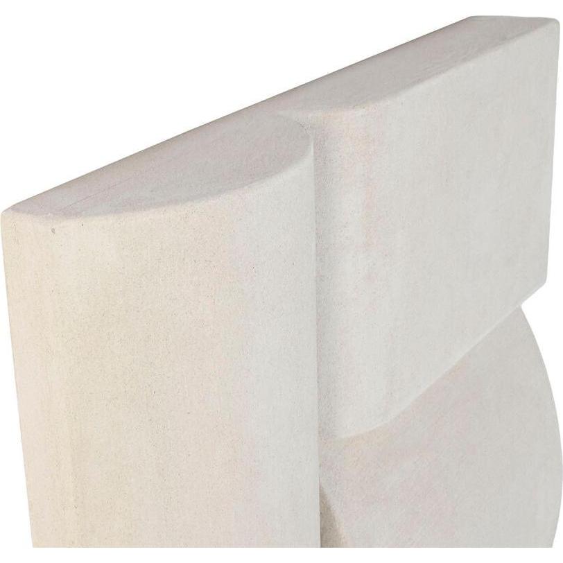 Esprit, Decorazione murale, Wanddekoration Home Weiss abstrakt Scandi 80 X 12 X 120 CM