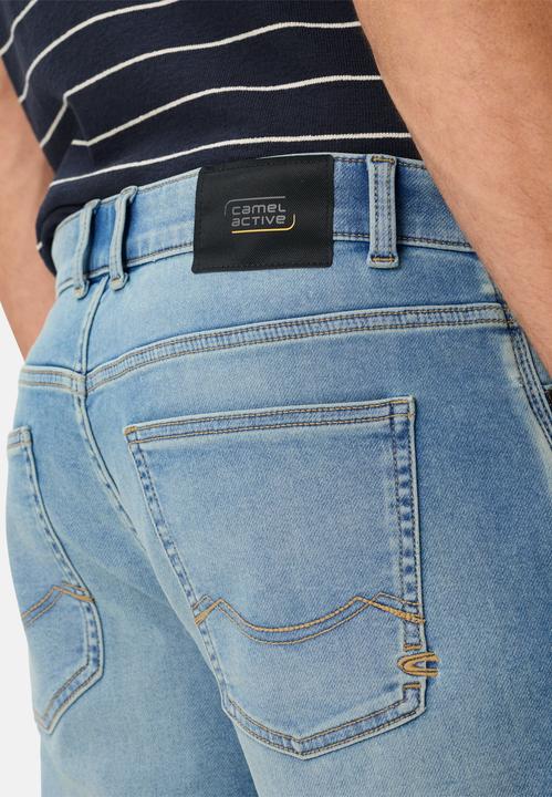 Image du produit Camel Active fleXXXactive® Jeans Shorts aus Baumwollmix (48)